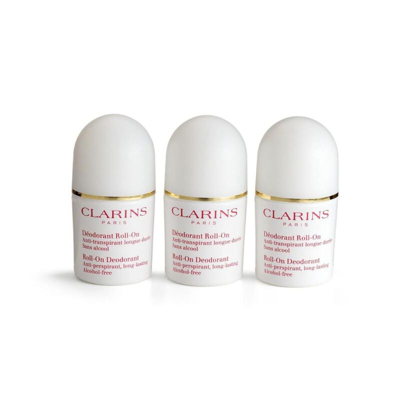 clarins gentle care rollon deodorant trio