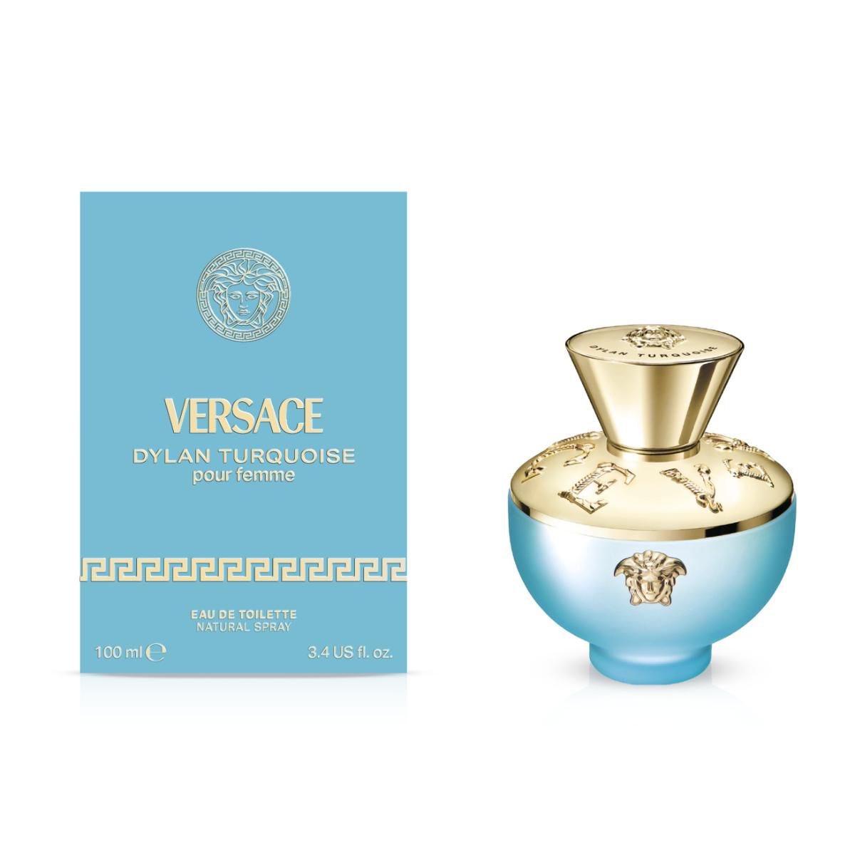 Versace Dylan Turquoise Eau De Toilette Natural Spray Eau de Toilette