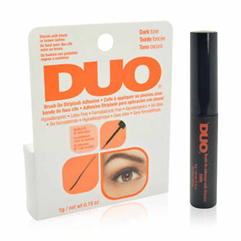 ديو فرشاة لاصق رموش أسود