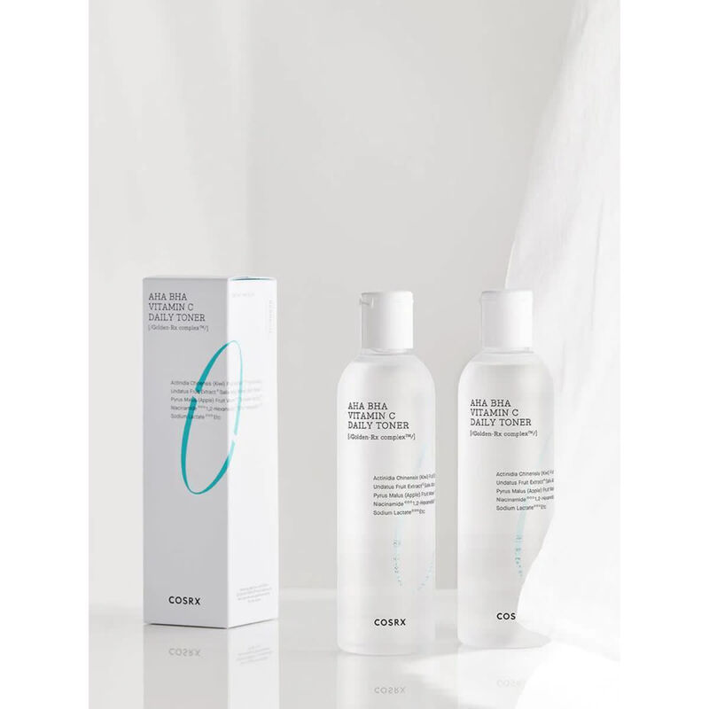 كوسركس تونر يومي منعش aha bha بفيتامين c