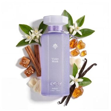 Violet Musk Perfume faces violet musk perfume