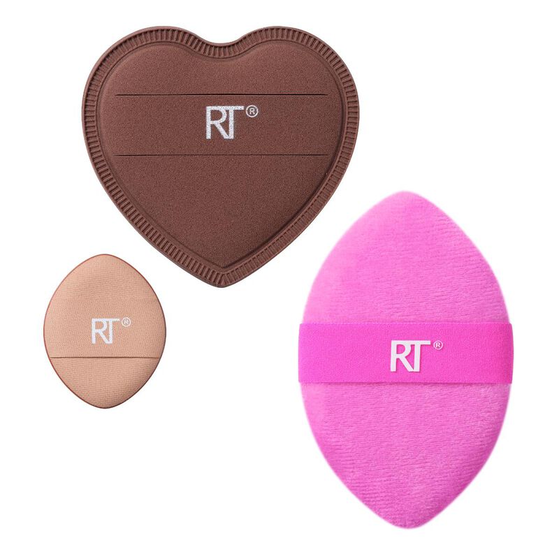 real techniques matte and merry puff trio