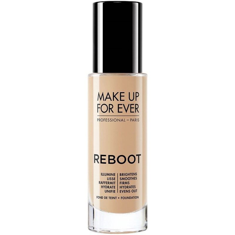 make up for ever reboot y315 sand revitalizing foundation pomp 30 ml