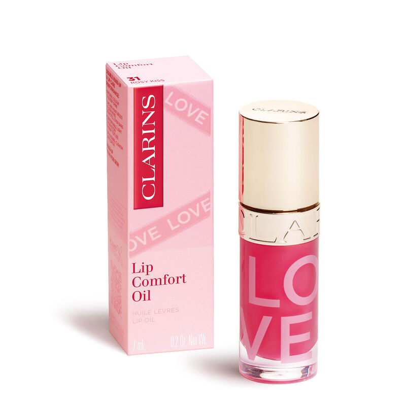 clarins lip comfort oil  love collection
