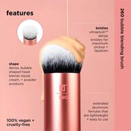 faces bubble blending makeup brush