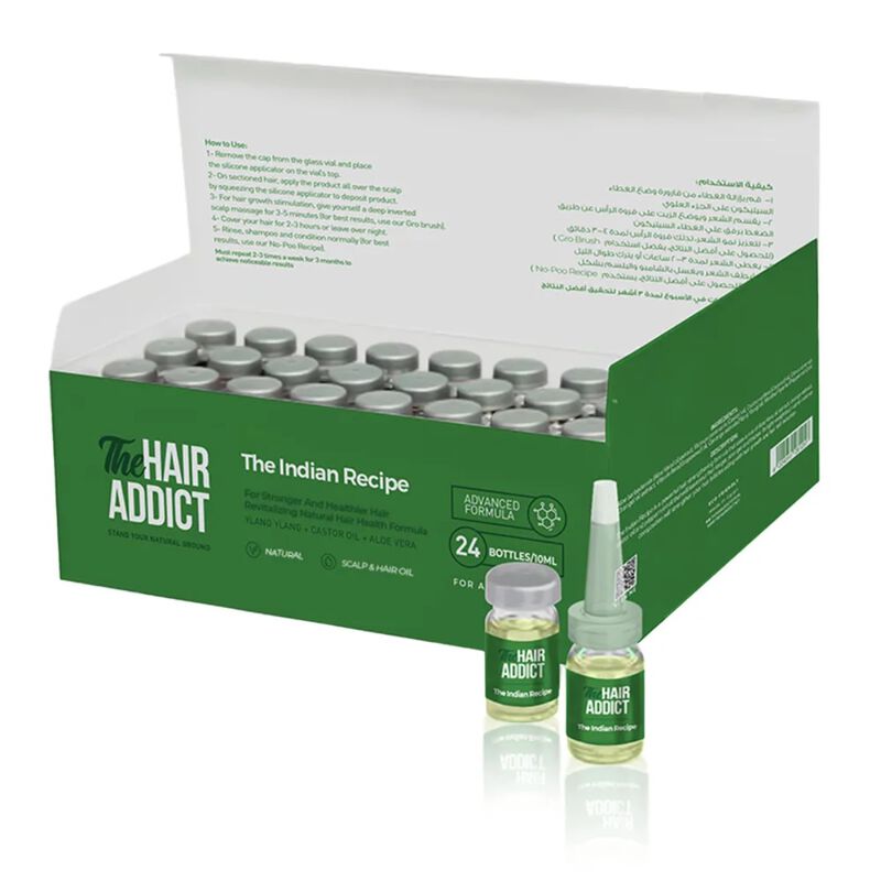 hair addict the indian recipe 24 vials