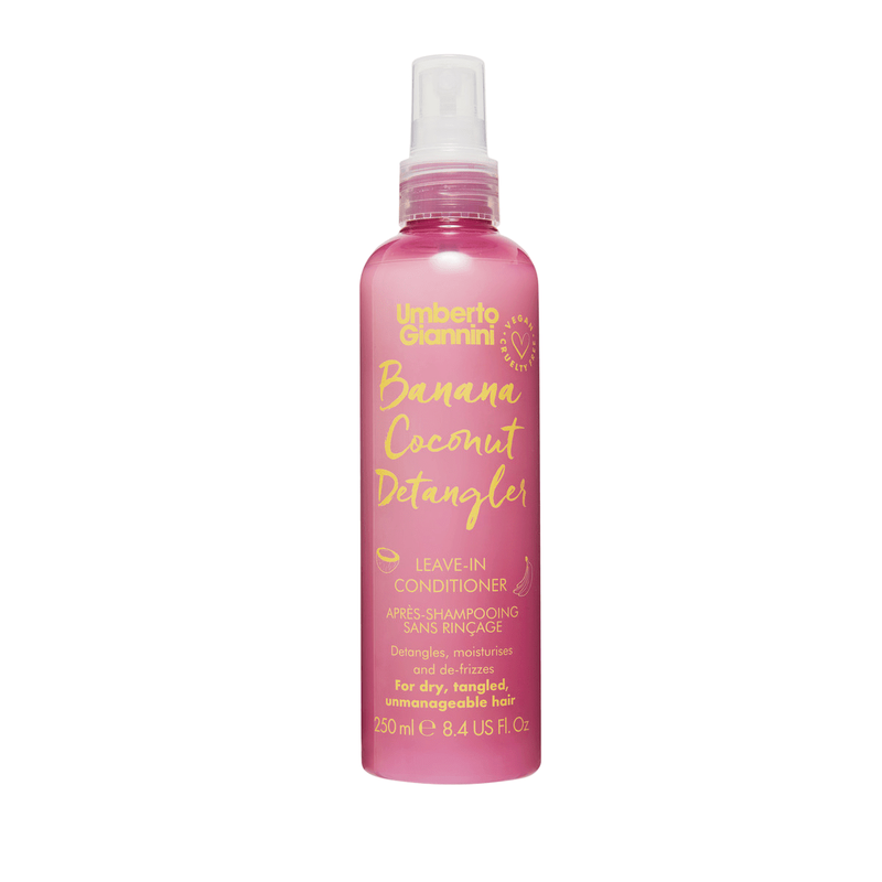 umberto giannini banana coconut detangler leavein conditioner