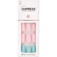 faces kiss impress nails   dew drop kimm06c