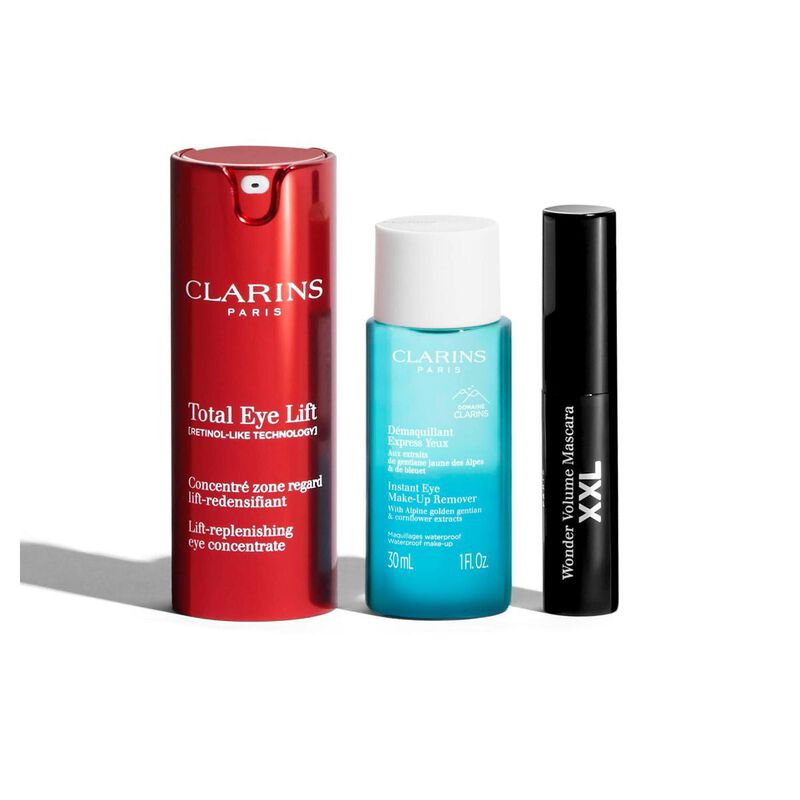 clarins total eye lift set