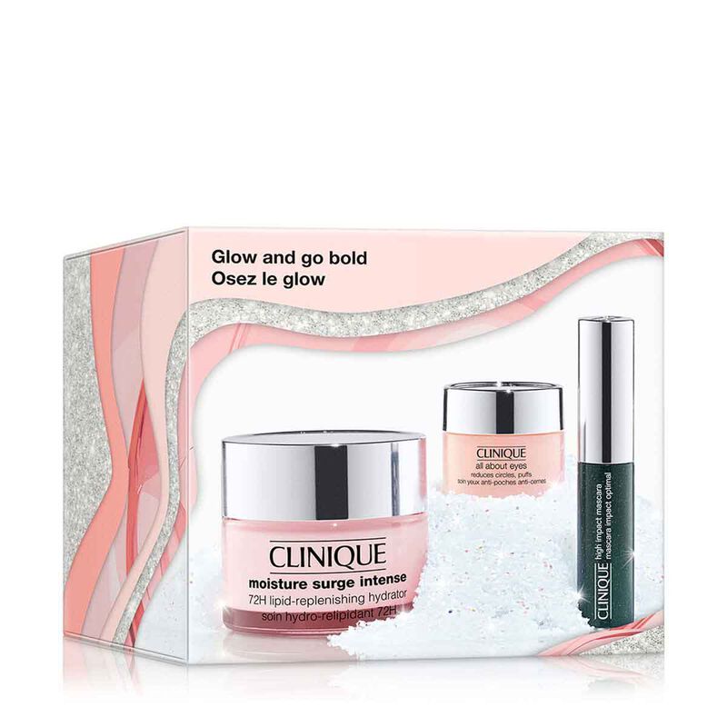clinique glow and go set