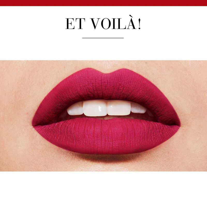 bourjois rouge velvet the lipstick