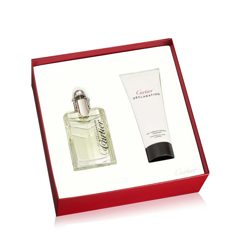 cartier declaration eau de toilette gift set with shower gel