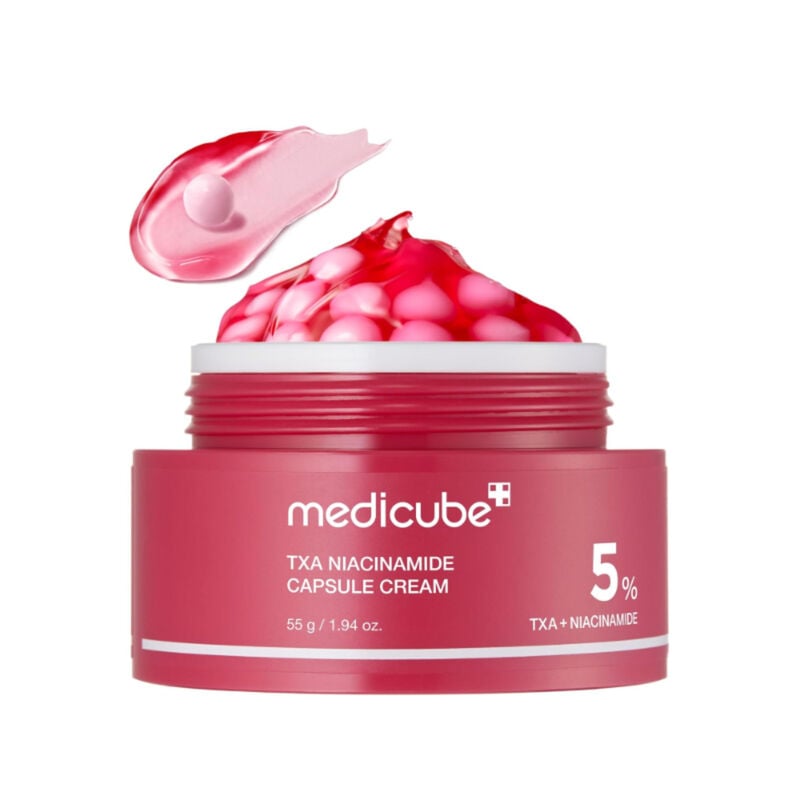 medicube كريم متطور بكبسولات النياسيناميد والترانكساميك لتفتيح البقع.