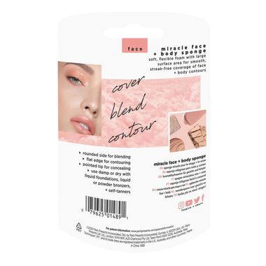 faces إسفنجة الوجه والجسم