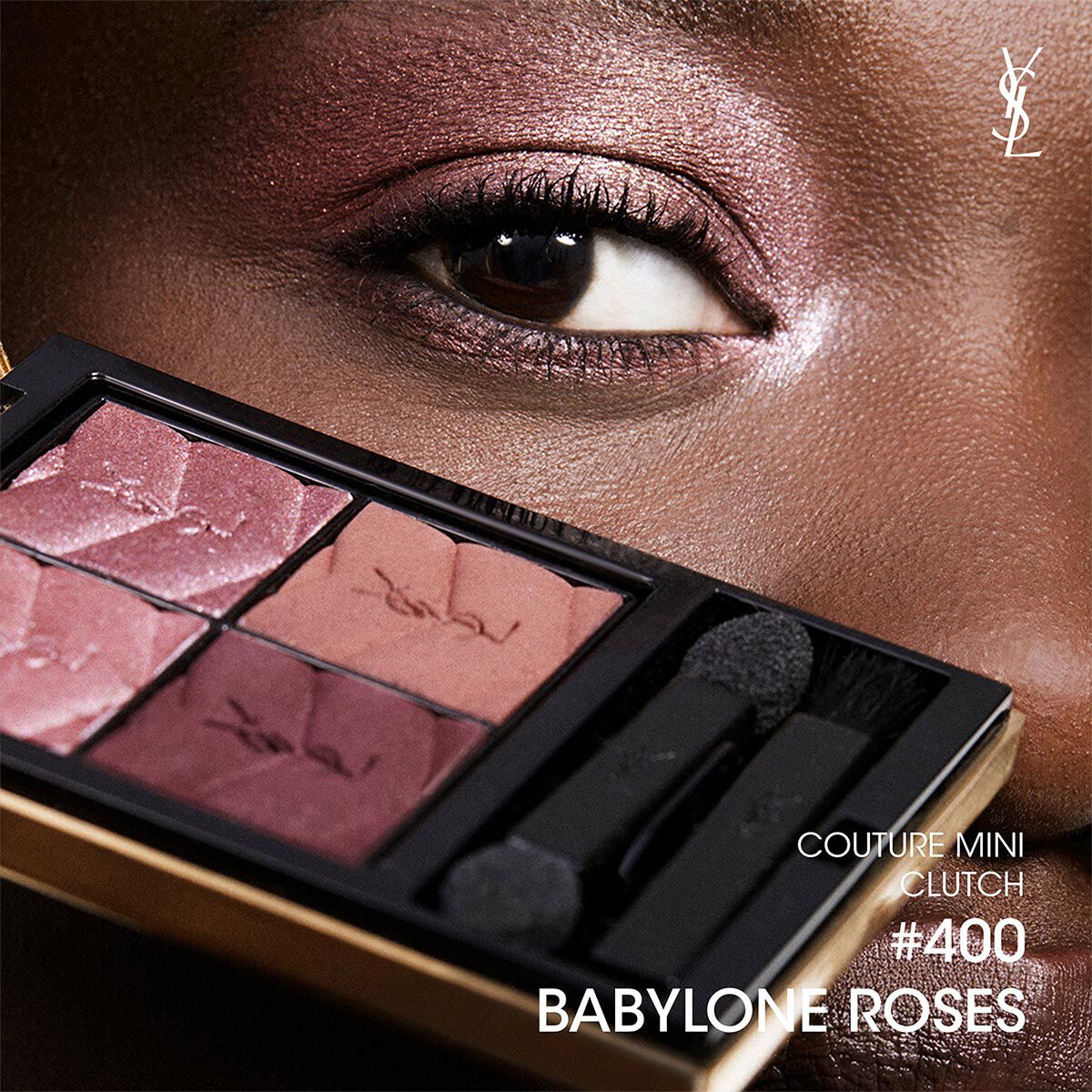 YSL Couture Mini Clutch 400 Babylone Roses