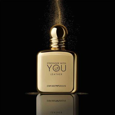 faces stronger with you leather  eau de parfum