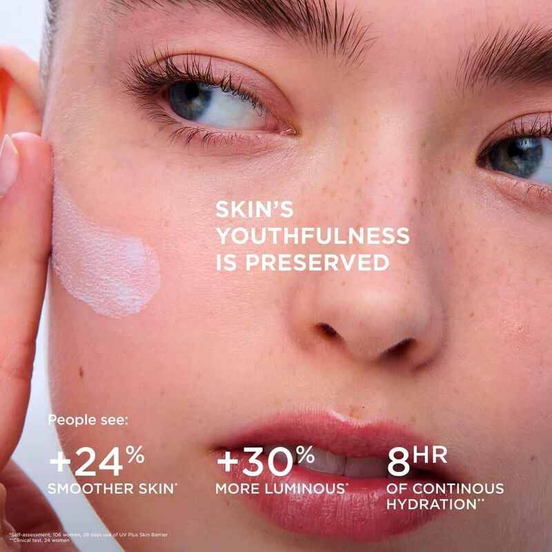 كلارنس يو في بلس حماية حاجز البشرة spf 50+