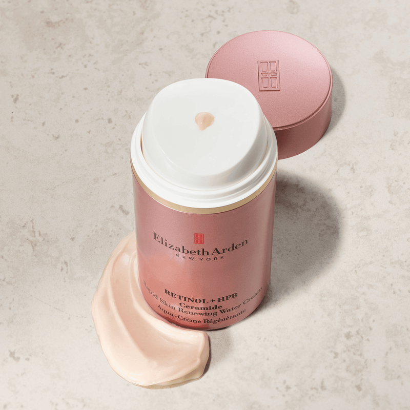 elizabeth arden retinol + hpr ceramide rapid skin renewing water cream
