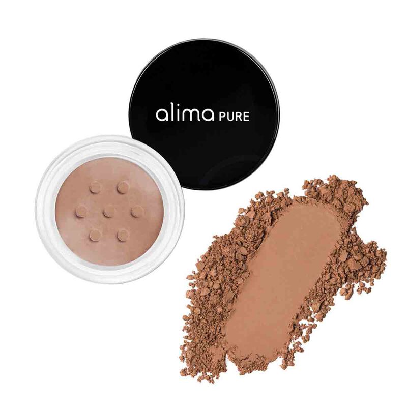 اليما بيور بودرة ظلال عيون معدنية سائبة غير لامعة بلمسة الساتان