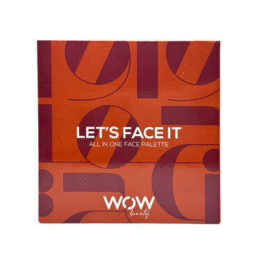 faces لتس فيس ات   باليت أحمر خدود وهايلايتر