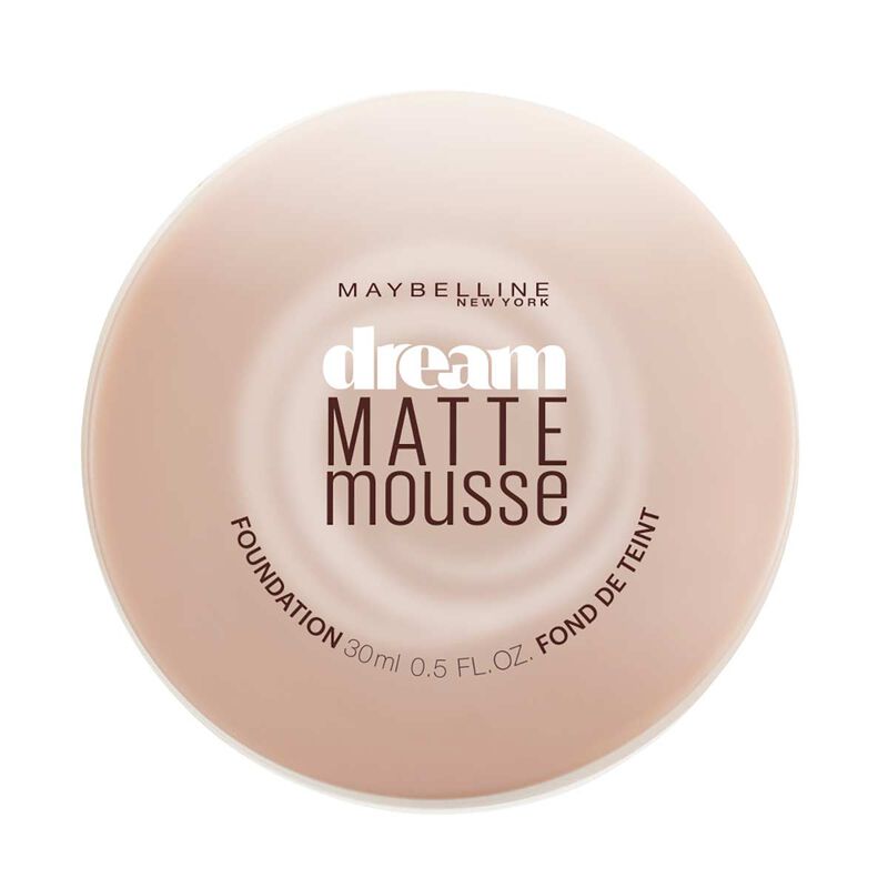 maybelline new york dream matte mousse foundation