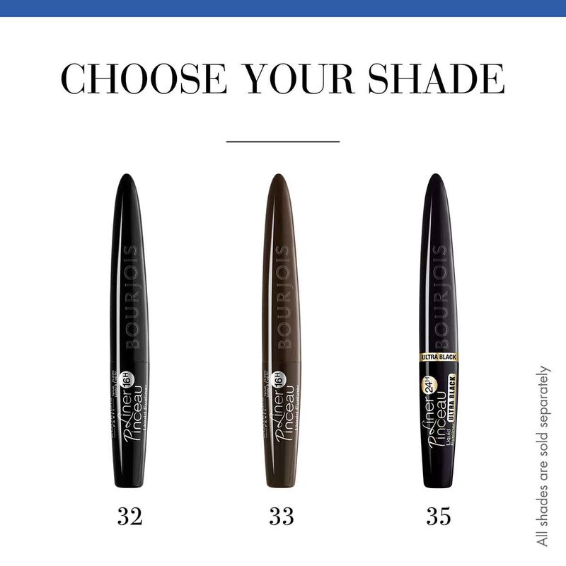bourjois liner pinceau liquid eyeliner up to 16hr