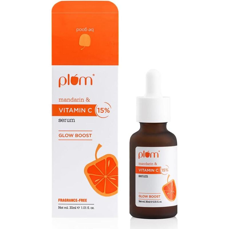 plum 15% vitamin c face serum with mandarin