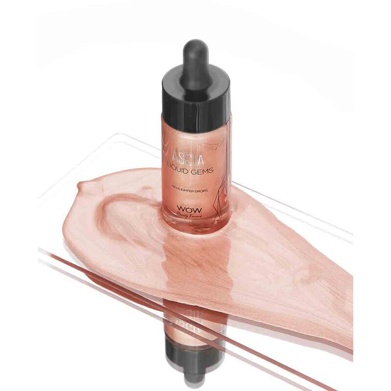 واو بيوتي آسيا لكويد جمس قطرات هايلايتر سائل