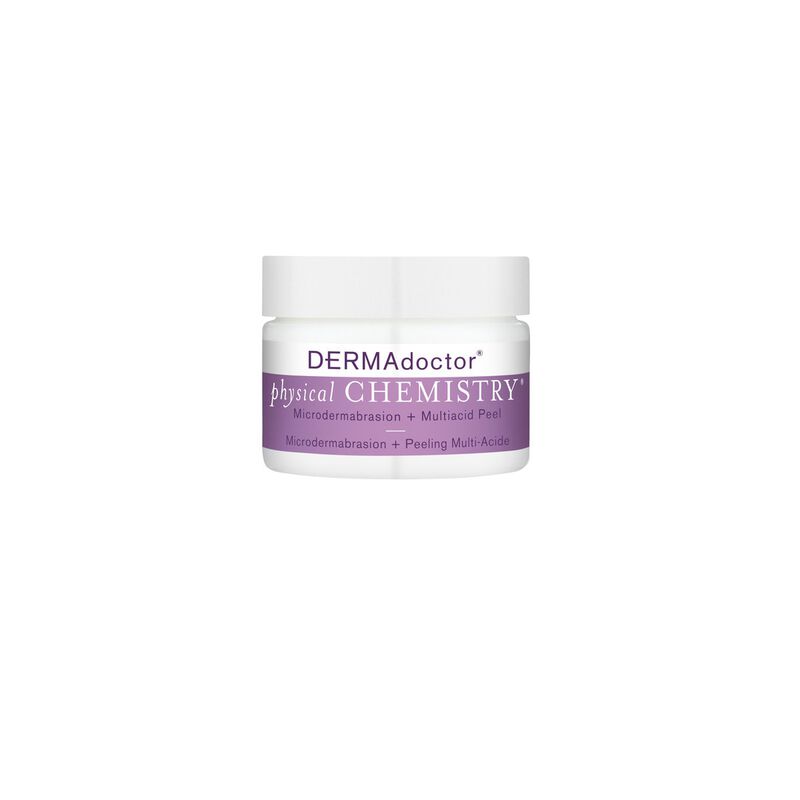 dermadoctor physical chemistry dualaction facial exfoliator: microdermabrasion & multiacid peel
