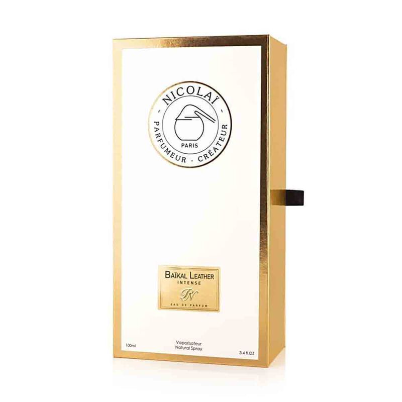 nicolai parfumeur createur baikal leather intense eau de parfum 100ml