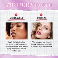 faces مرطب شفاه برقوق هادئ بلمسة لامعة   تغذية ولمعان وترطيب