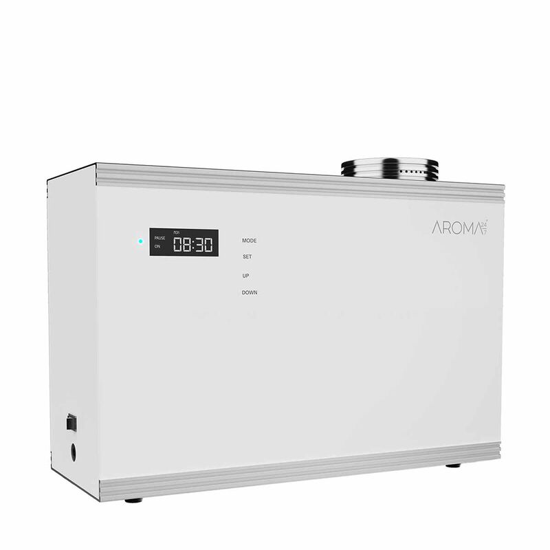 aroma 24/7 scent pro aroma diffuser white