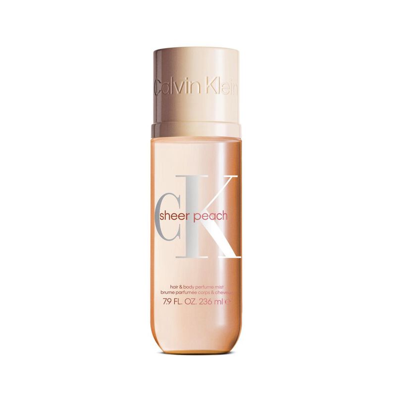 calvin klein sheer peach