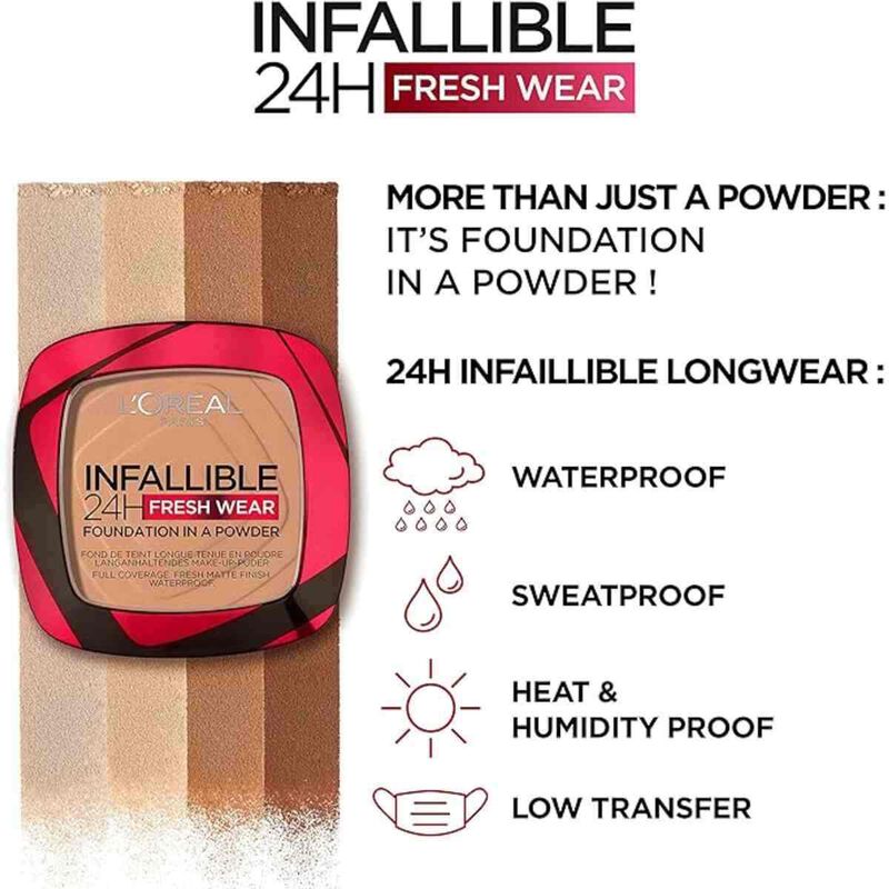 loreal paris infallible 24h fresh wear foundation in powder