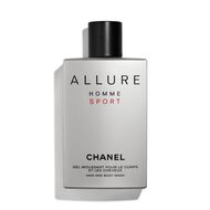 faces allure homme sport gel moussant pour le corps et les cheveux