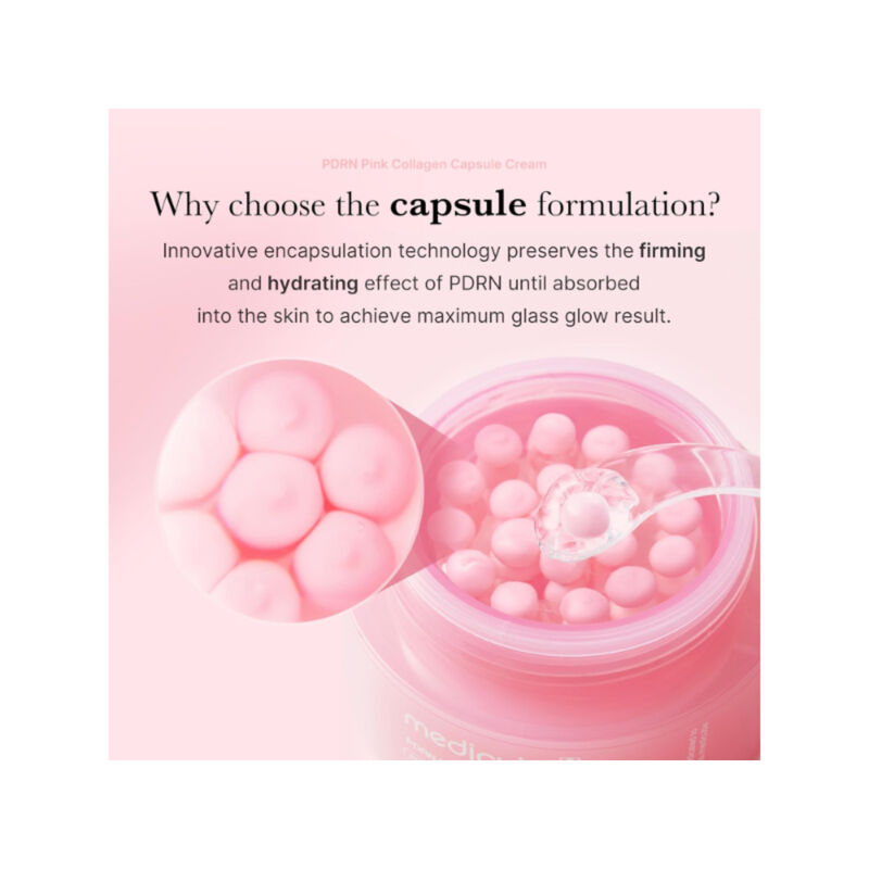 medicube pink collagen capsule cream