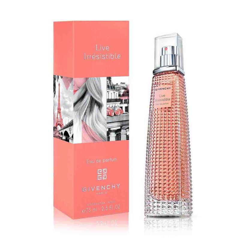 givenchy live irresistible eau de parfum 75ml