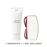Level Up Microcurrent + Red LED Face & Neck Massager faces level up microcurrent red led face neck massager