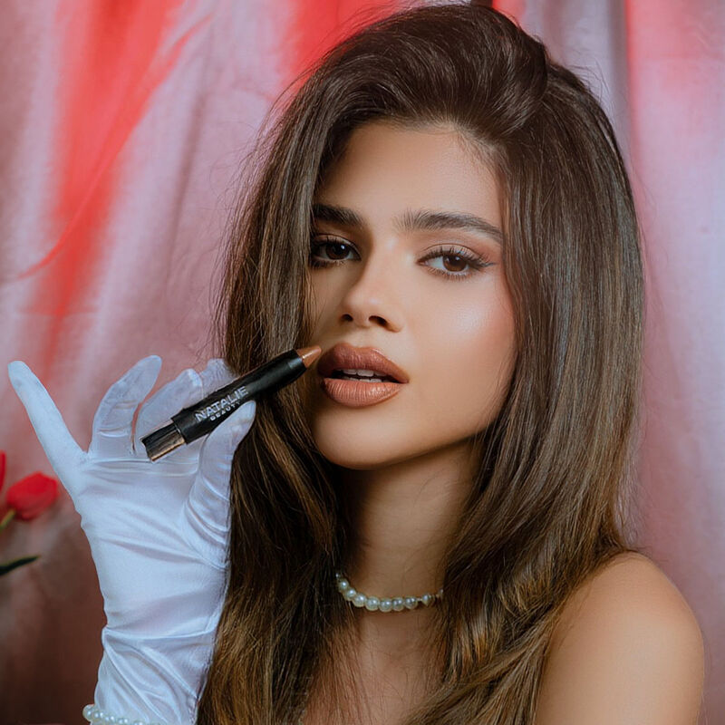 natalie beauty lip lush silky matte lipstick