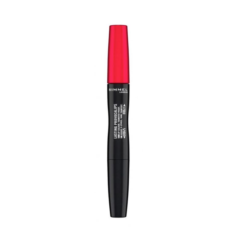 rimmel lasting provocalips liquid lipstick 500: kiss the town red