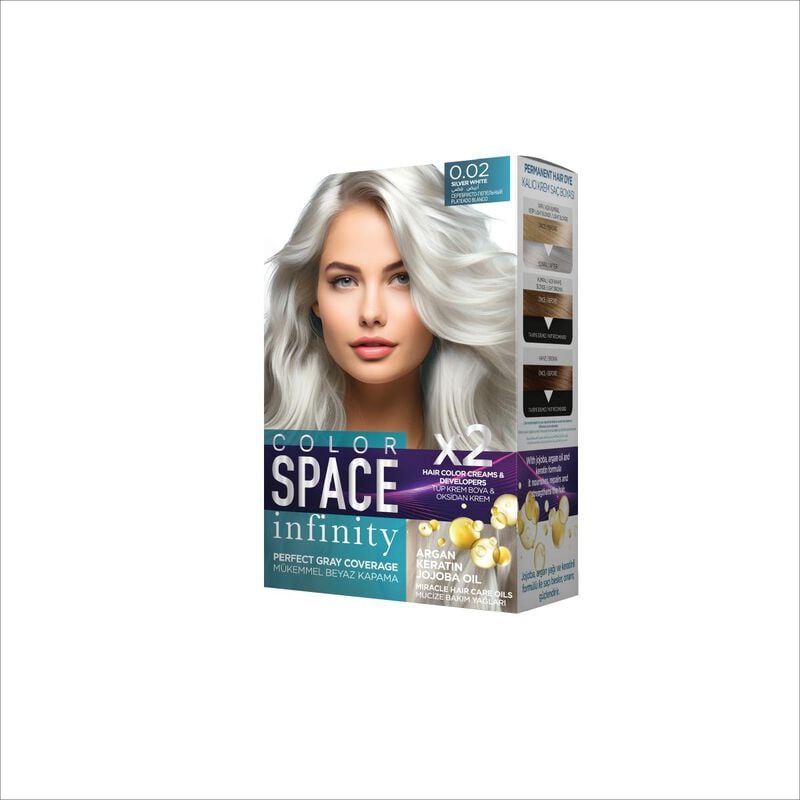 color space infinity hair dye kit 0.02