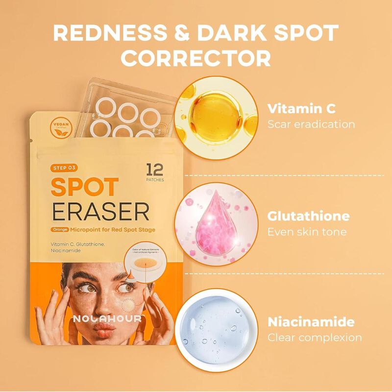 نولاهور لصقات تفتيح البقع الداكنة &ndash; الخطوة الثالثة