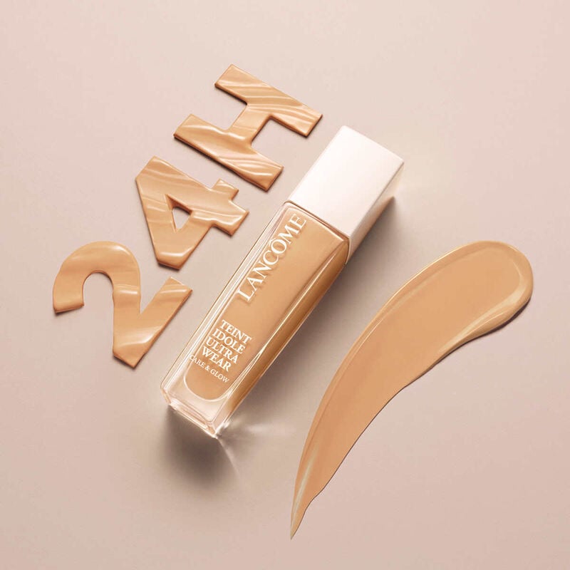 lancome teint idole ultra wear care & glow foundation with hyaluronic acid 400w
