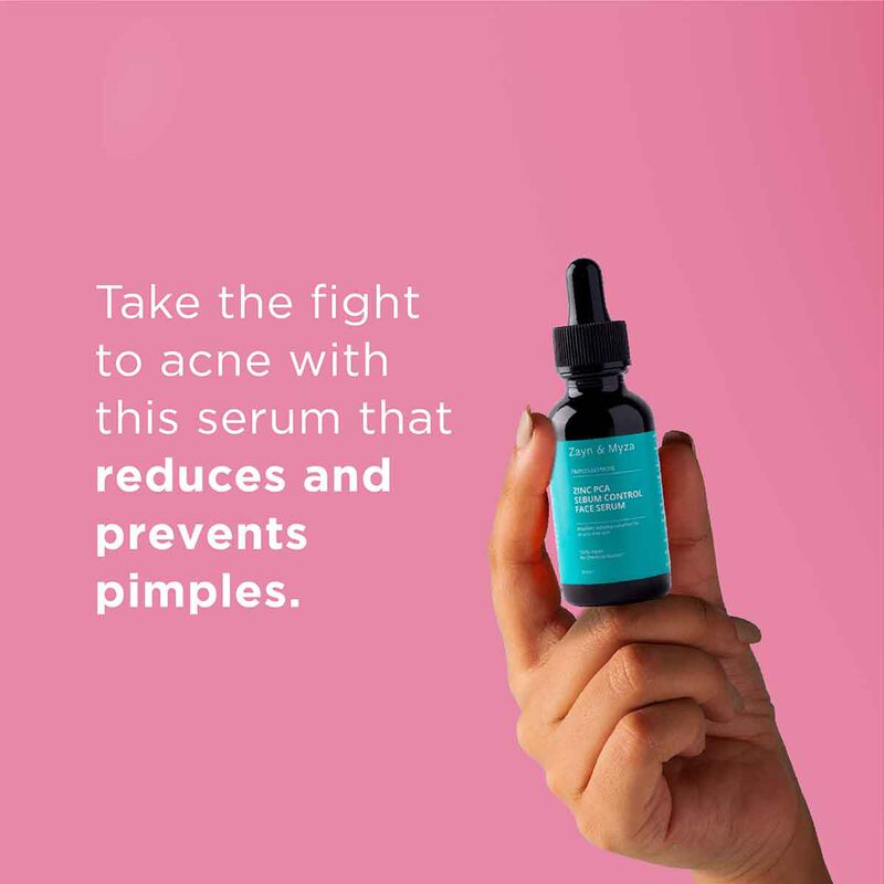 zayn and mayza zinc pca sebum control face serum