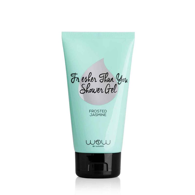 wow beauty fresher than you shower gel jasmine 150ml