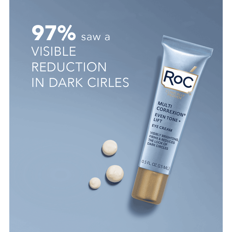 roc multi correxion even tone and lift eye cream