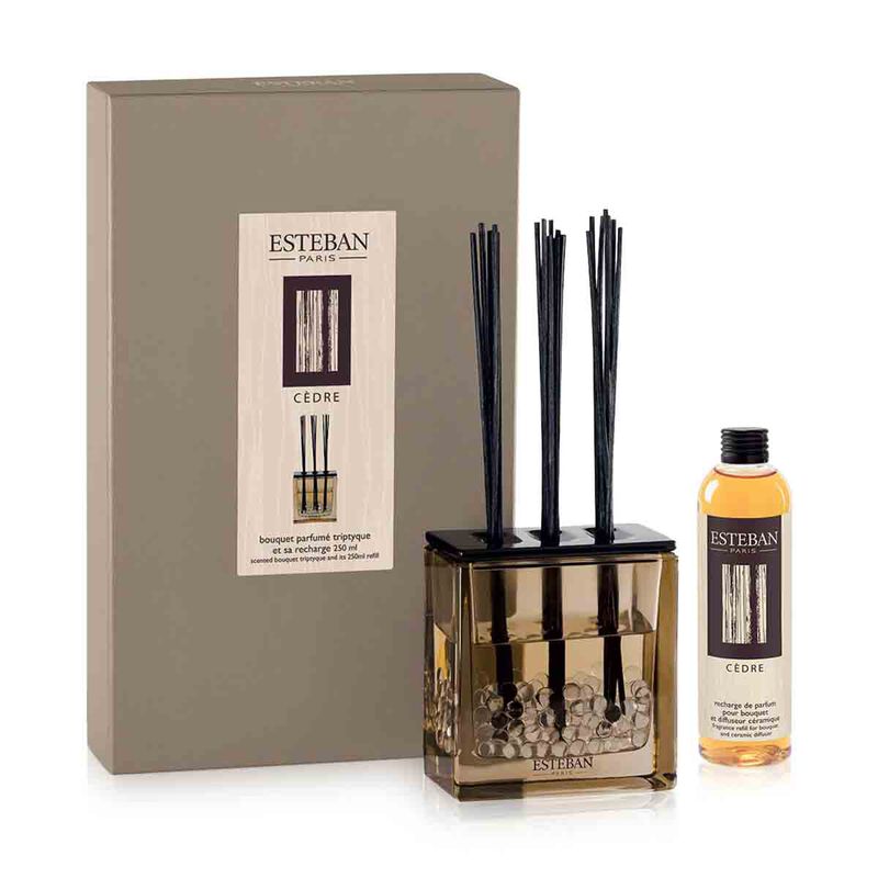 استيبان باريس باقة معطرة برائحة الأرز ثلاثية يمكن إعادة تعبئتها  إصدار موكا 250مل