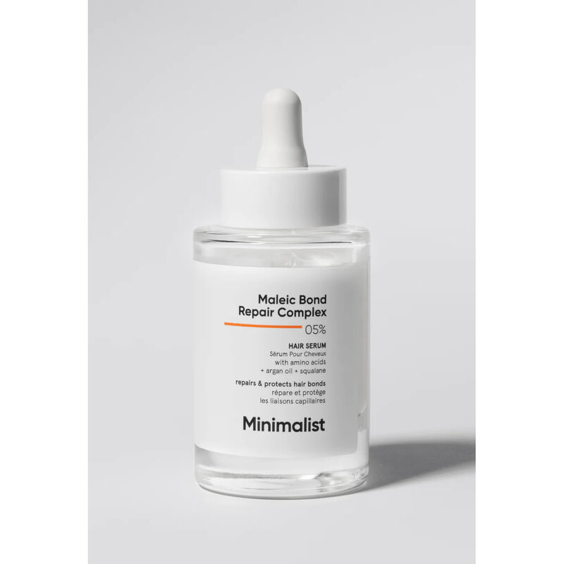 minimalist maleic bond repair complex 5% hair serum