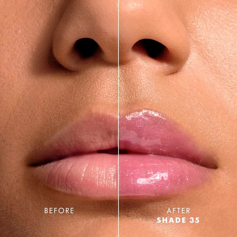 armani beauty prisma glass icy plumper volumizing lip gloss with hyaluronic acid