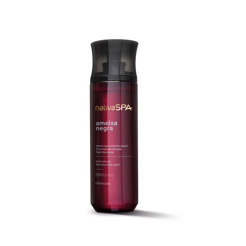 o boticario nativa spa black plum body splash